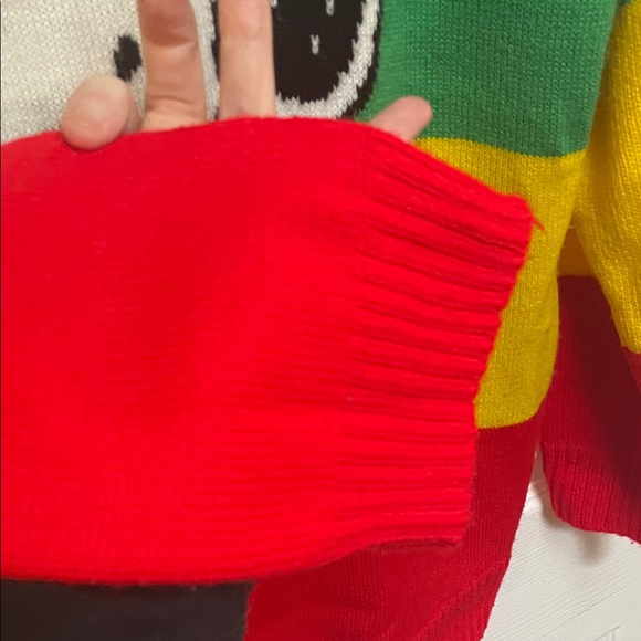 ***SOLD***Peanuts Snoopy Multicolor Crewneck Sweater - Picture 3 of 5